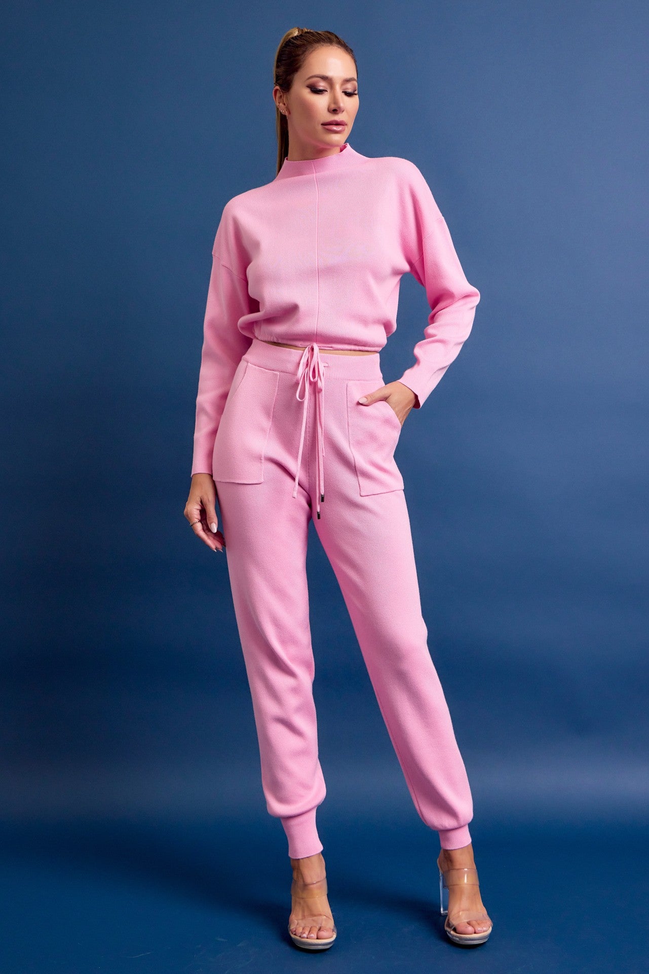 Cozy Knit Jogger Set