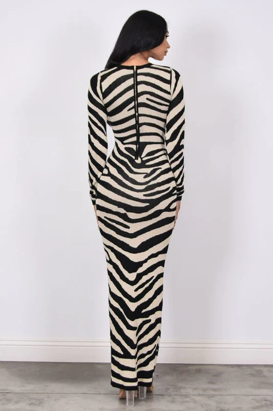 Nimmzy Jacquard Sweater Dress