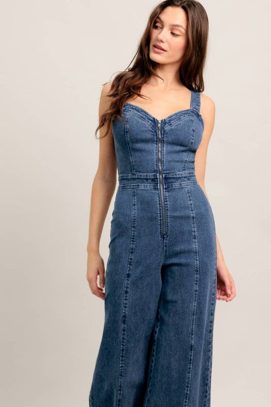 Melli Denim Jumpsuit