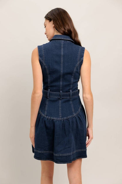 Nikki 2.0 Mini Denim Dress