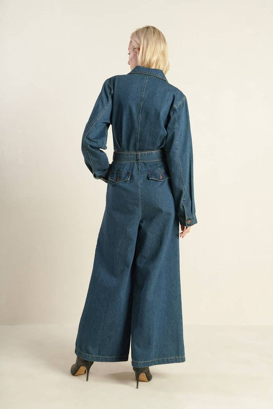Melli Denim Jumpsuit