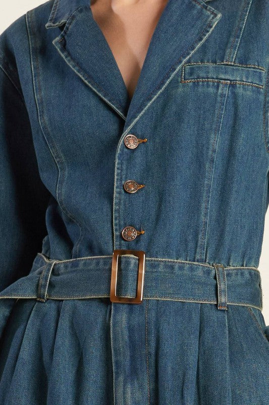 Melli Denim Jumpsuit