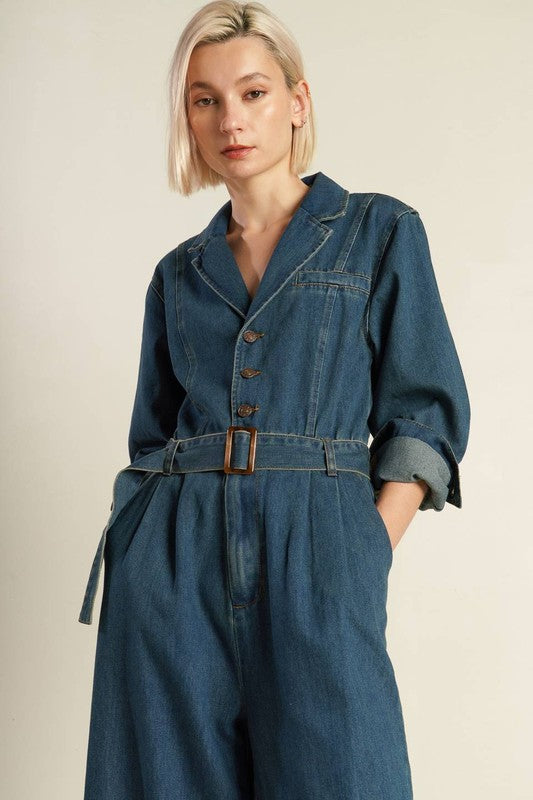 Melli Denim Jumpsuit