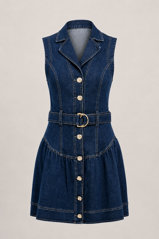 Nikki 2.0 Denim Mini Dress