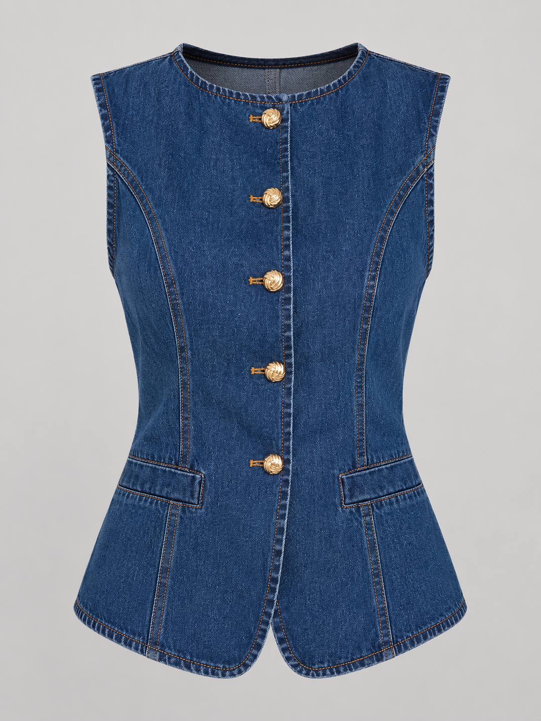 Jemima Denim Top