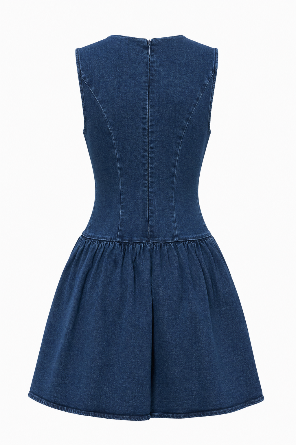 Ayla Sleeveless Denim Mini Dress