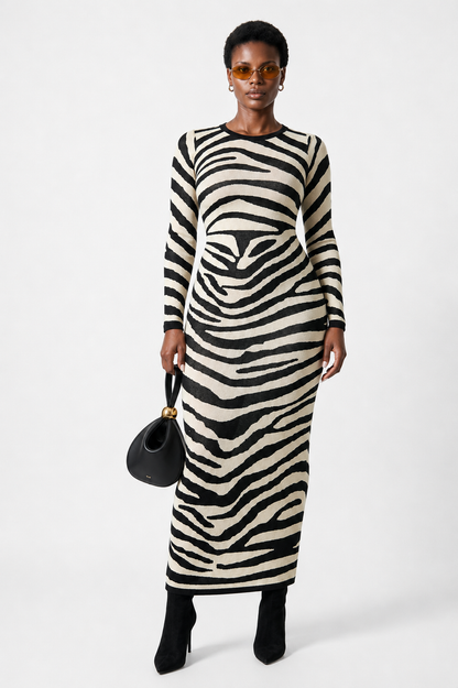 Nimmzy Knit Maxi Dress