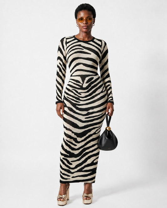 Nimmzy Knit Maxi Dress
