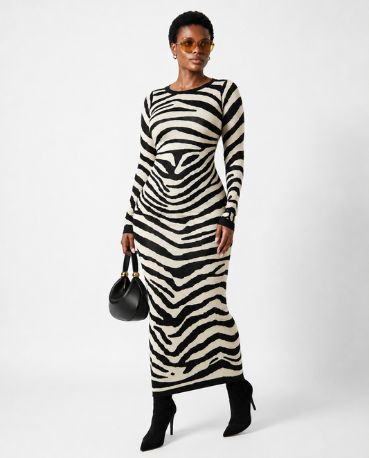 Nimmzy Knit Maxi Dress