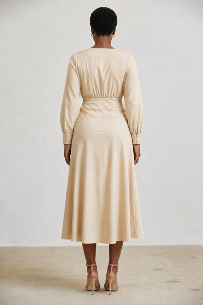 Amara Cotton Midi Dress