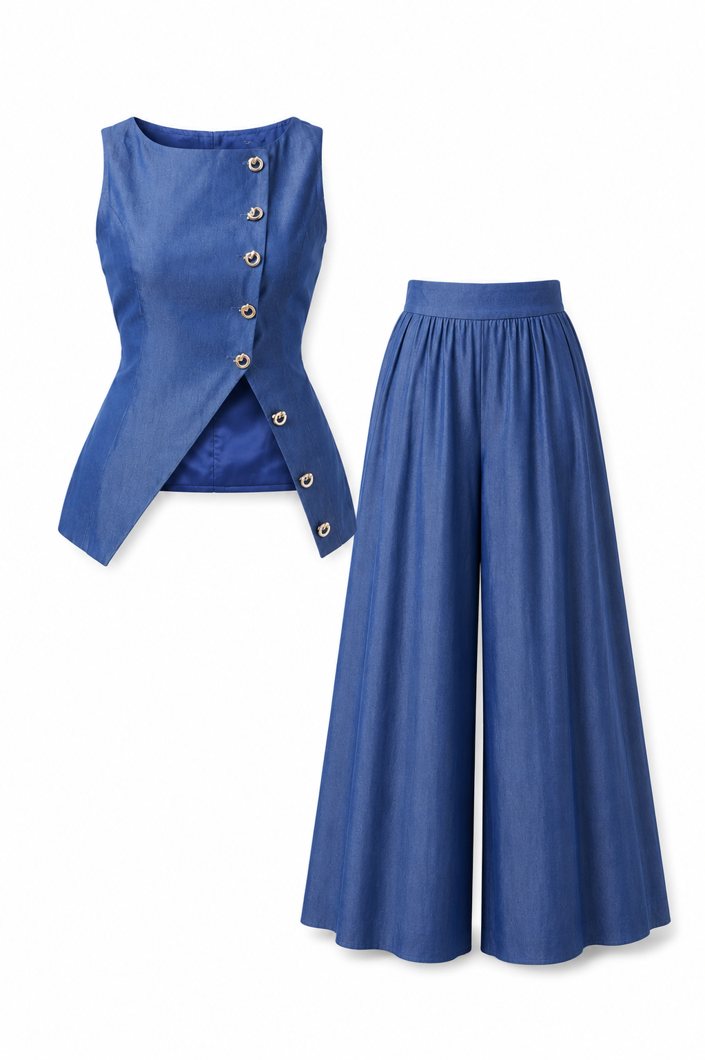 Selina Architectural Chic Pants Set