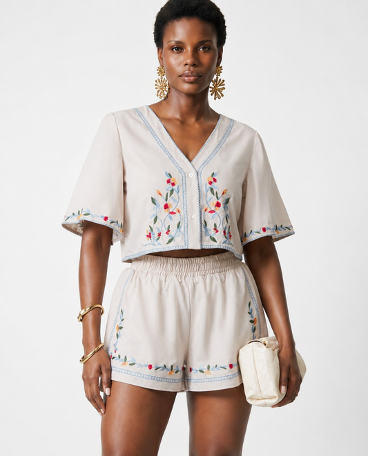 Bernadette Botanica Luxe Short Set