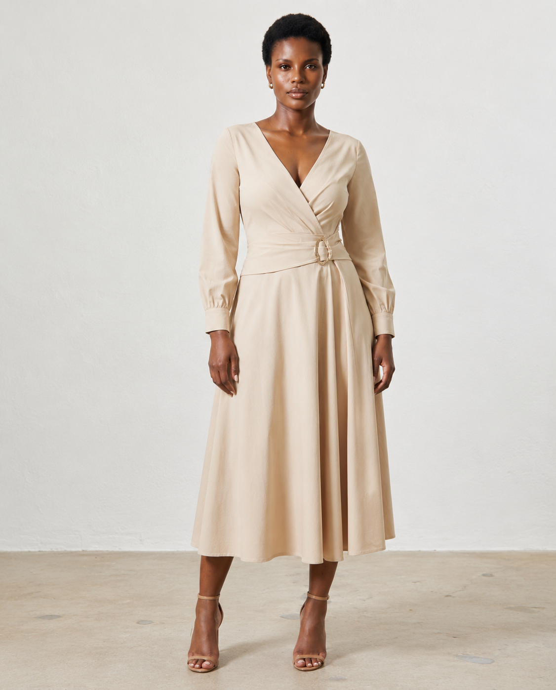 Amara Cotton Midi Dress
