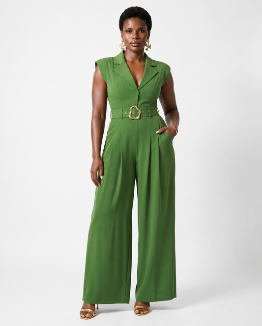 Amiro Tailored Belted Jumpsuit