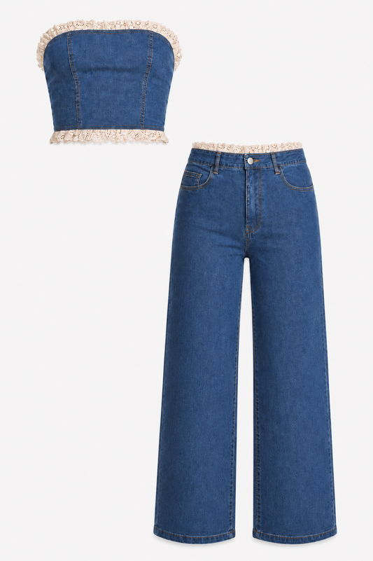 Emely Denim Set