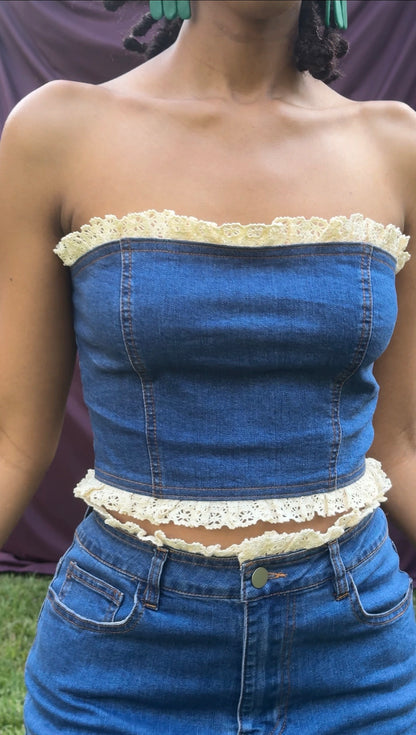 Emely Denim Set