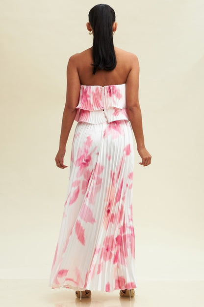 Nyamvula Pleated Skirt Set